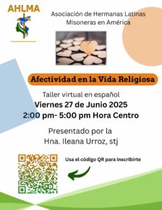 Afectividad en la Vida Religiosa Folleto