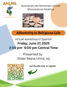 Affectivity in Religious Life Flyer
